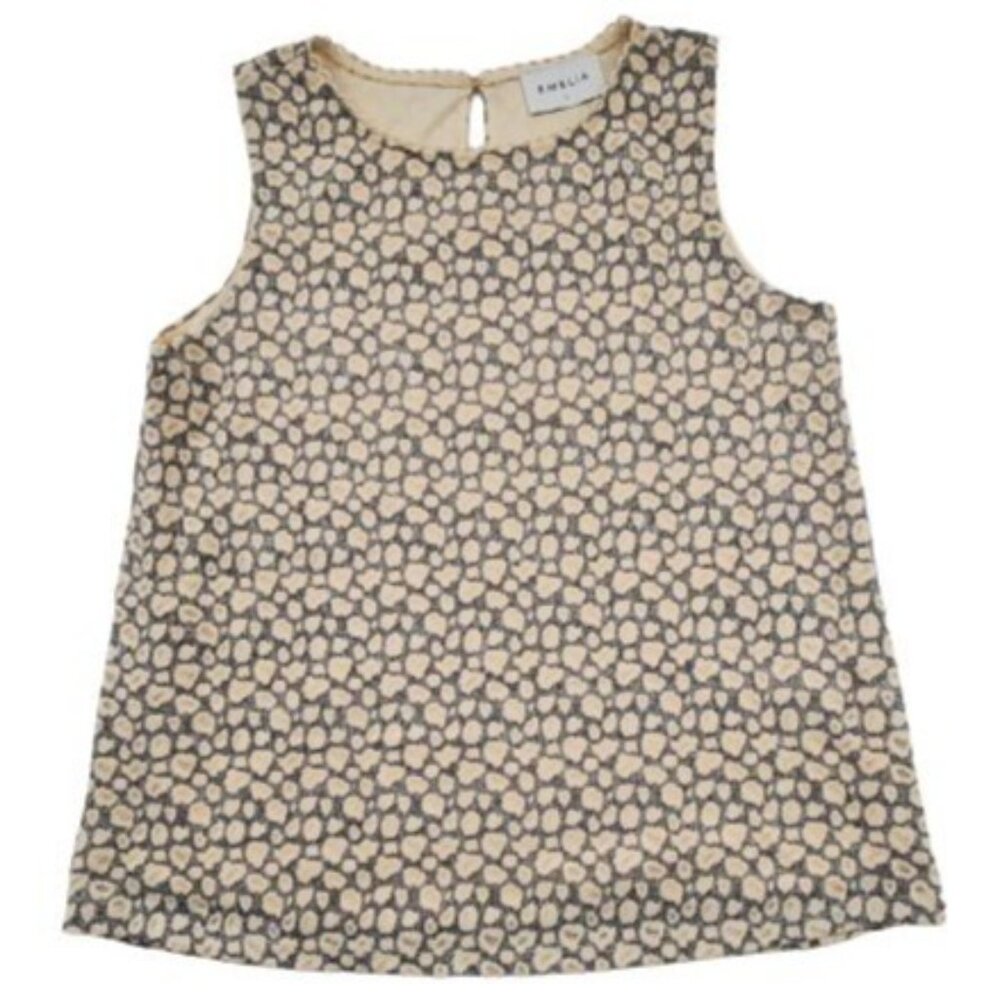 Emelia Women's STYLE TO1798 Sleeveless Lace Blouse Size Large - Picture 5 of 13